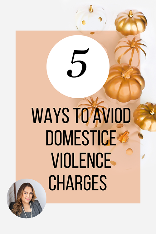 Ways To Avoid Domestic Violence Charges
